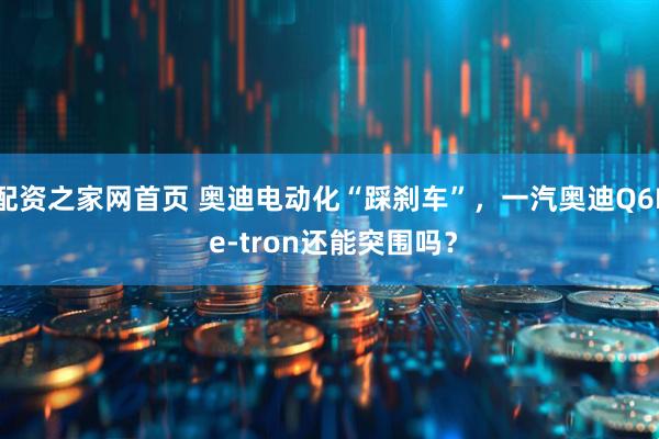 配资之家网首页 奥迪电动化“踩刹车”，一汽奥迪Q6L e-tron还能突围吗？